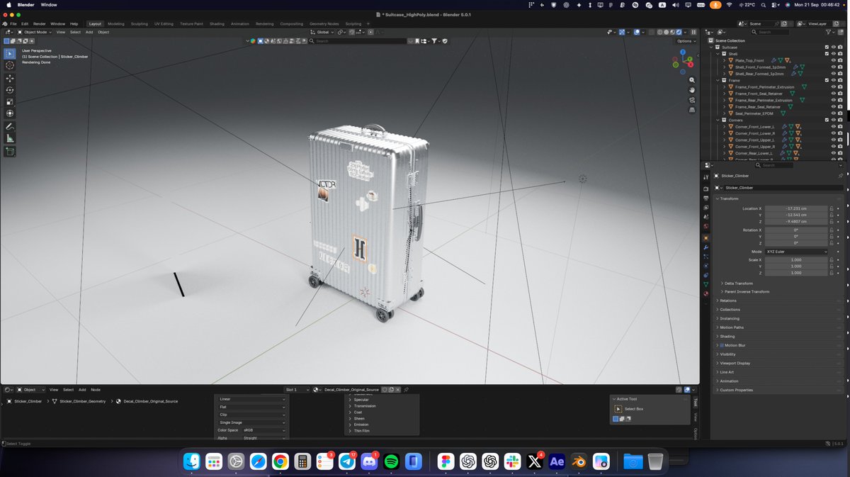 drylipz879's tweet photo. This is insane...

Astra just created perfect 3D model of suitcase in Blender with pro lightning, just from 1 image https://t.co/6r4AjIuaFP