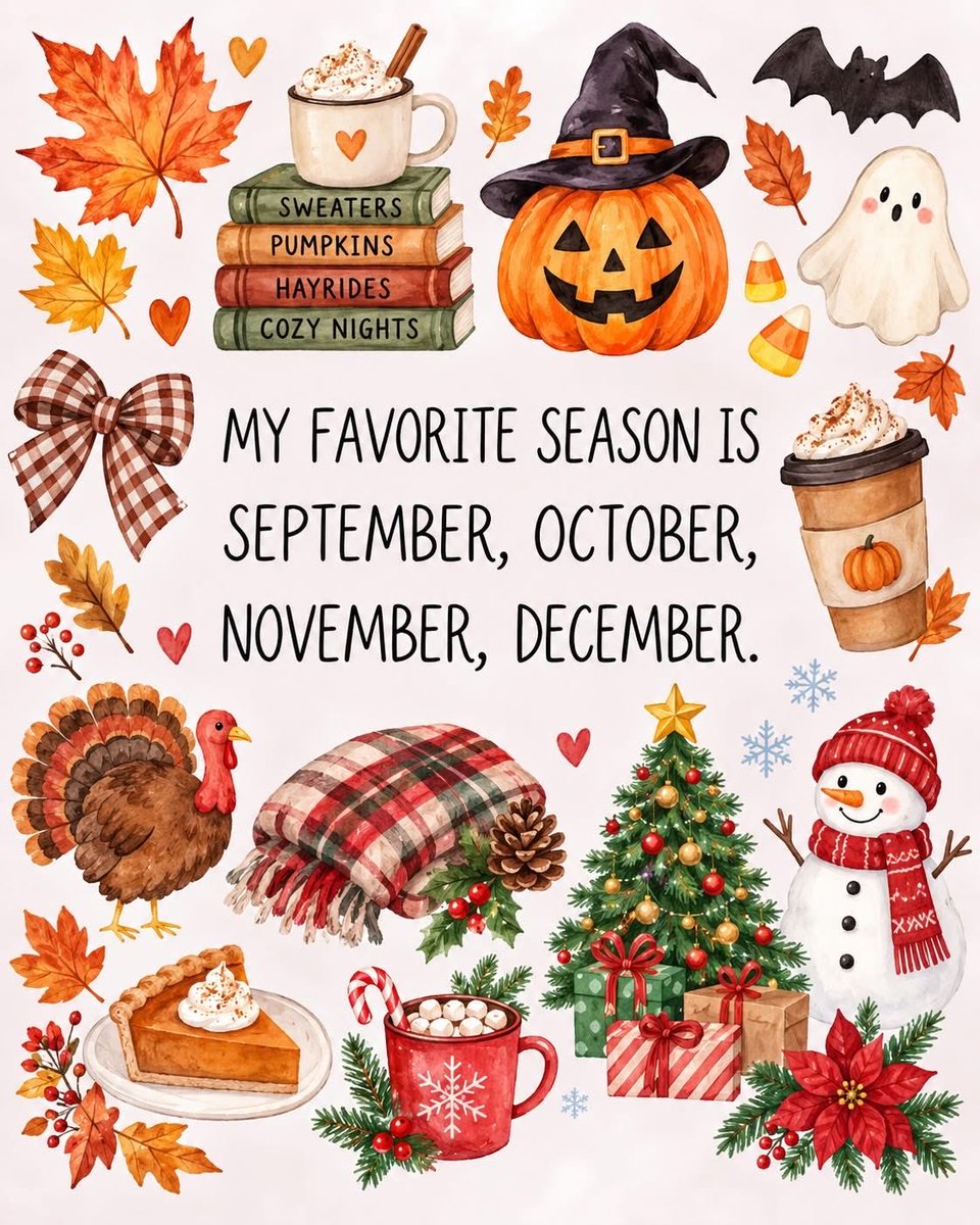 JesterFilmLover's tweet photo. My favorite seasonal months!
#Halloween #Thanksgiving #Christmas https://t.co/pisjg6vryz