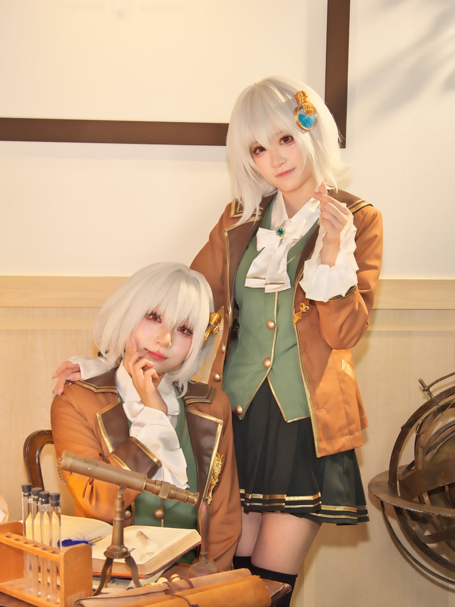 10up_TheA's tweet photo. 東京ゲームショウ2026 一般日2日目(2026/09/20) その14-2
プリンちゃん(@purinn_cos )&千阳さん(@tokio0131 )/ Alaya Labブース その2
撮影させていただきありがとうございました。
#TGS2026 #gearzero https://t.co/ghld9WINzx