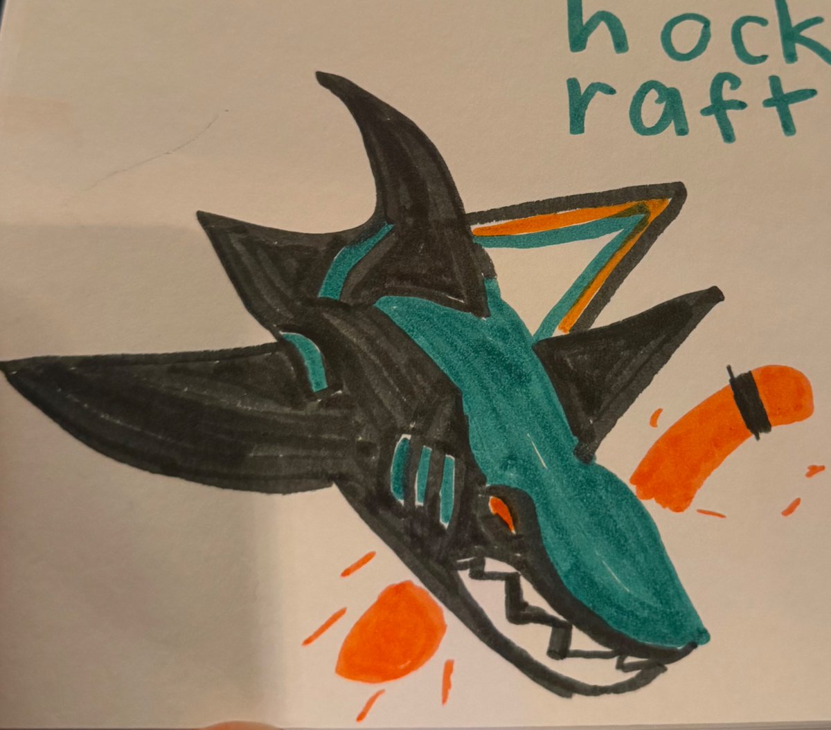 SharksFan1991's tweet photo. Hockey is back! #turnitallteal https://t.co/GnDdBUafxn