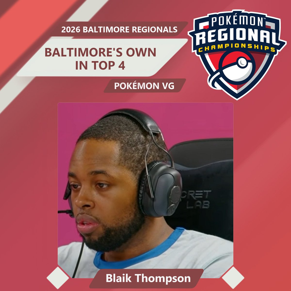 dmv_vgc's tweet photo. And congrats to Baltimore’s own Balik Thompson! https://t.co/rDHMUd0X0I