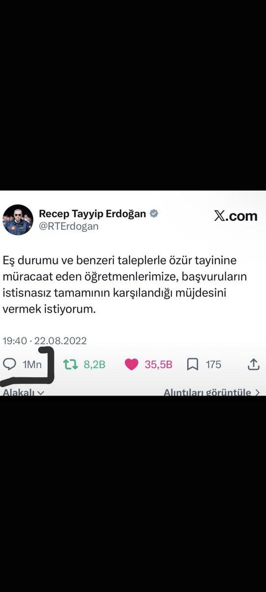 Nilmtub's tweet photo. @ulketv @mustafayildiztv @Mustafa_Destici BİR MİLYON TWEET, TEK BİR AMAÇ. 
#ilemri
Dileğimiz en kısa sürede eşimize, çocuğumuza kavuşmak. Devletimizin tek bir açıklaması 6000 aileye umut olacak, parçalanmaktan kurtaracak. Sizlerden müjdeli bir haber bekliyoruz. 
Öğretmenlere #ilemri
@RTErdogan
@EmineErdogan
@Yusuf__Tekin https://t.co/GQ5P2WUiqR