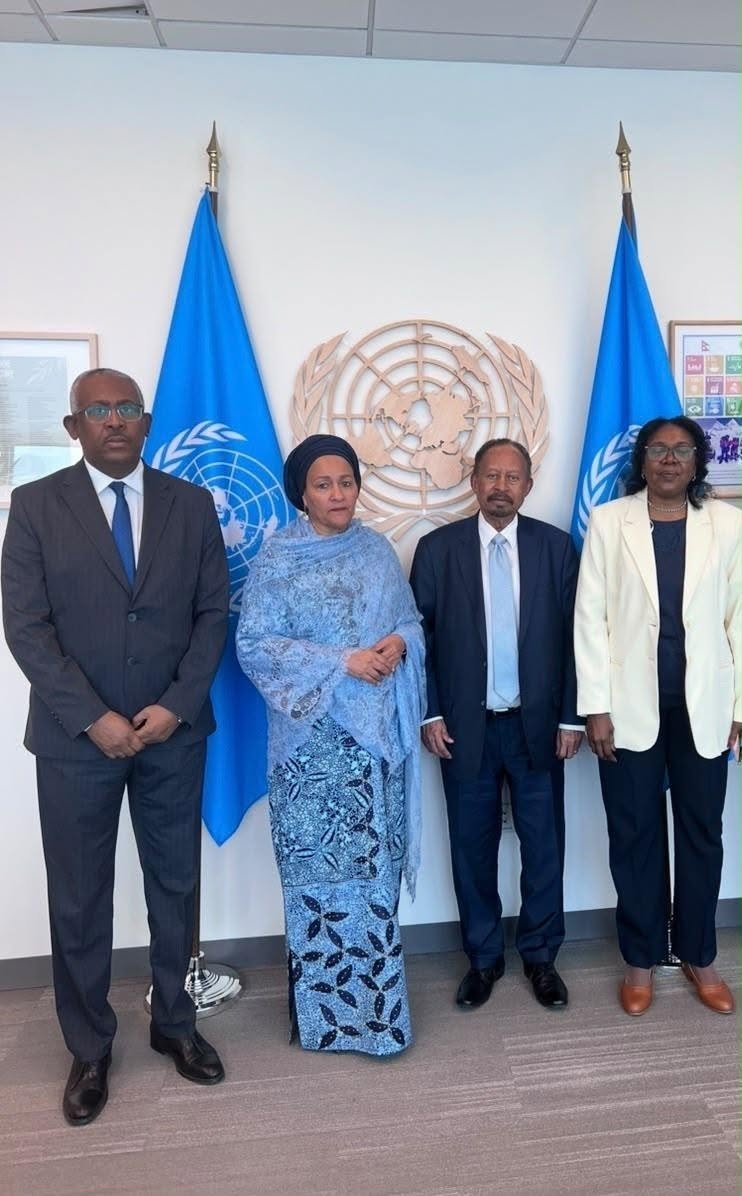 Former PM Hamdok meets UN deputy to discuss Sudan war ceasefire plans