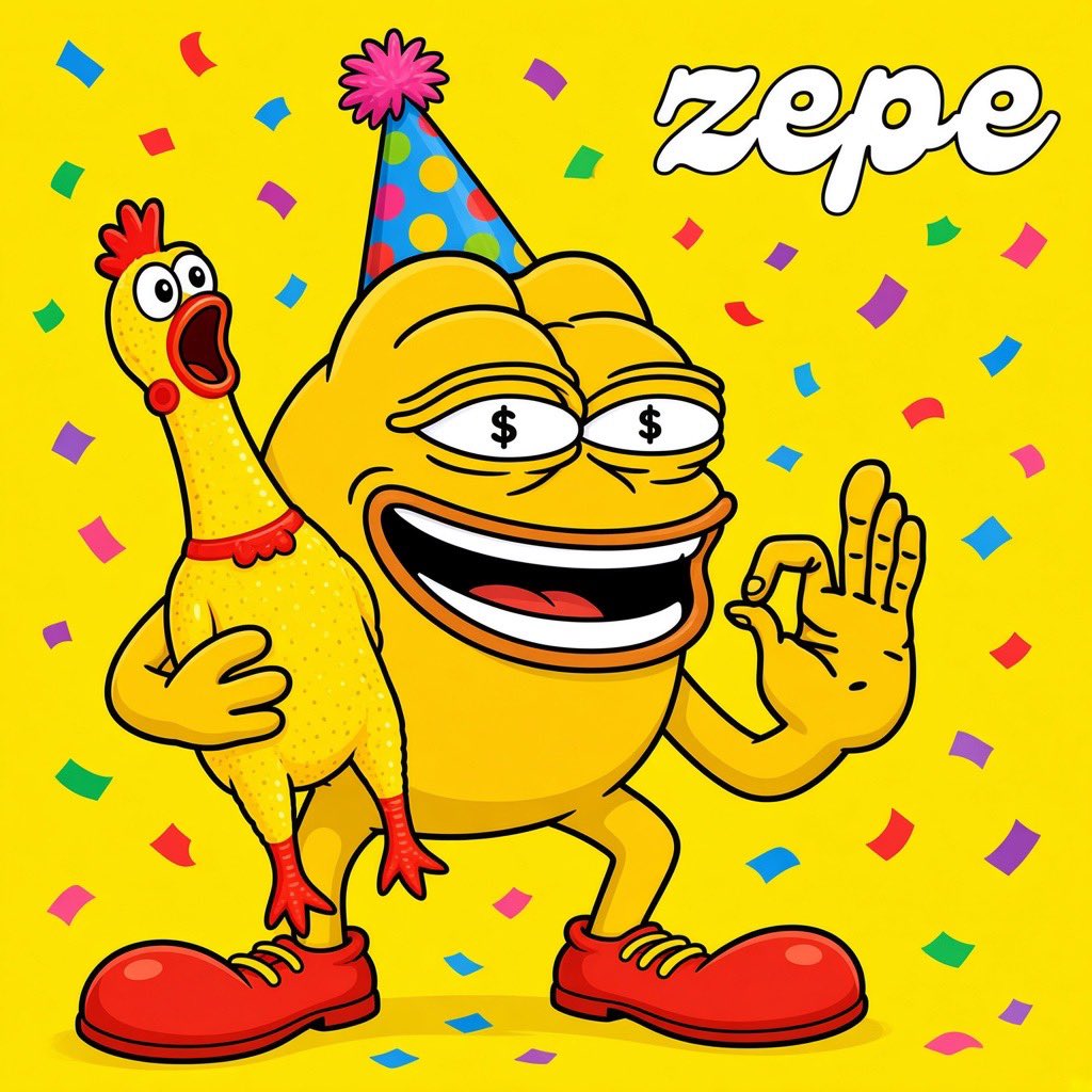 solzepe's tweet photo. We are going to party 
#zepe 

DifgEZC24HbYZwDq2og89hUJTjFixsyYZtV7Hrzepump https://t.co/LFtmh0zW9o
