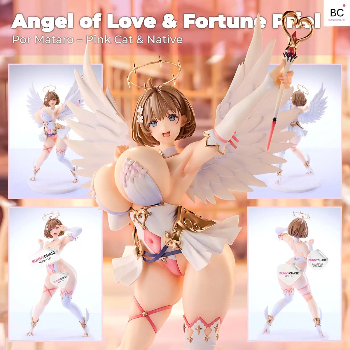BunnyChasse's tweet photo. #PinkCat (@PinkCat2019728) y #Native (@native_info) presentan a #Priel, el Angel of Love & Fortune de #Mataro (@MATARO_777) en escala 1/6 ✨. Una angelita ultra voluptuosa con alas, halo
https://t.co/7TKk5vSzmw https://t.co/GVE8jJreLo