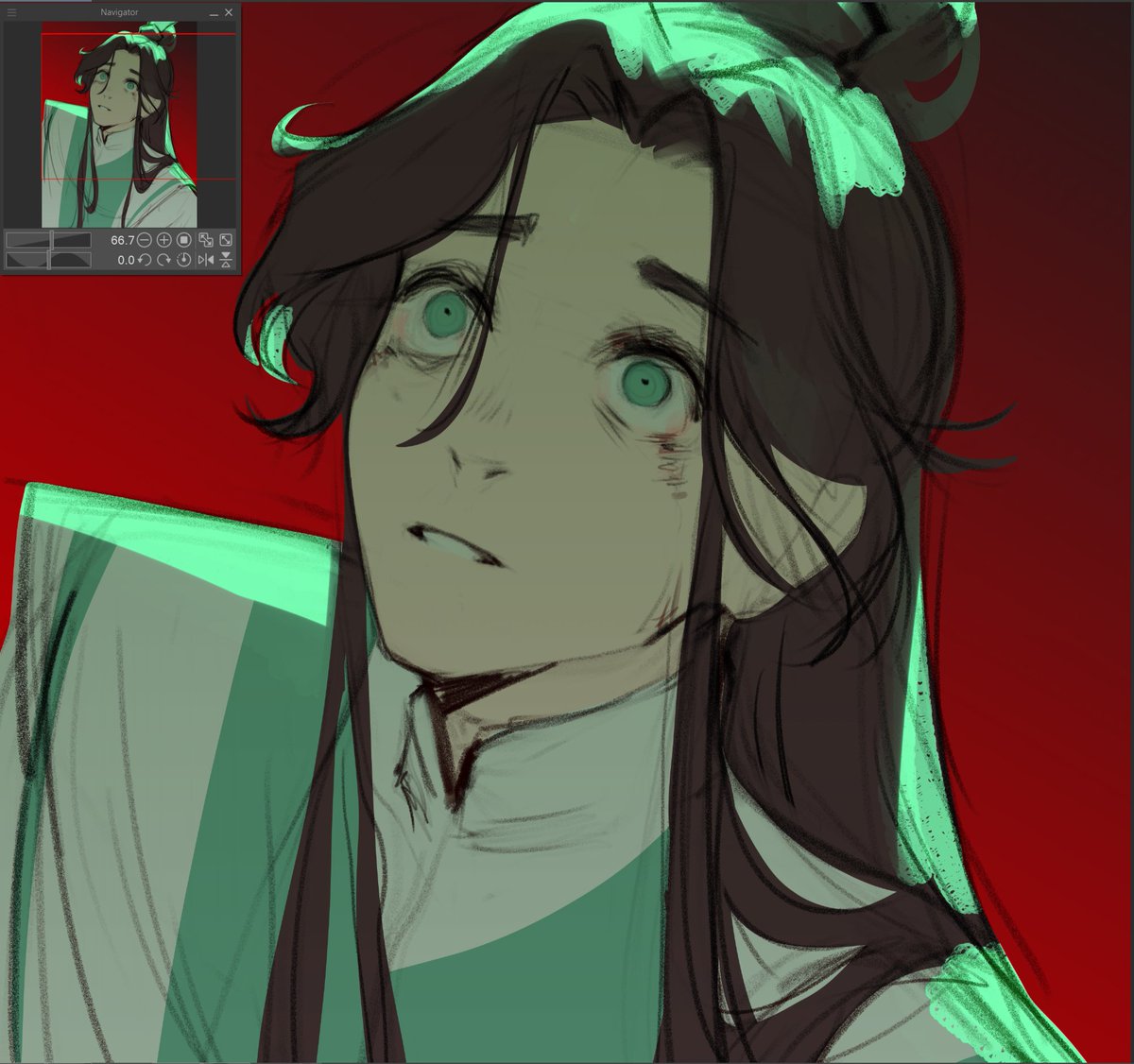 anysunart's tweet photo. new wip #shiquinxuan #tgcf https://t.co/N3FXJzmou6