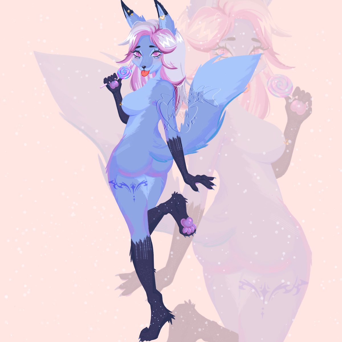 Bubble_egum's tweet photo. A cute little fox 🐾🦊💜

#artmoots #furry #furryart #furryoc #oc #drawing #illustrationㅤ https://t.co/1p1UeYzckp