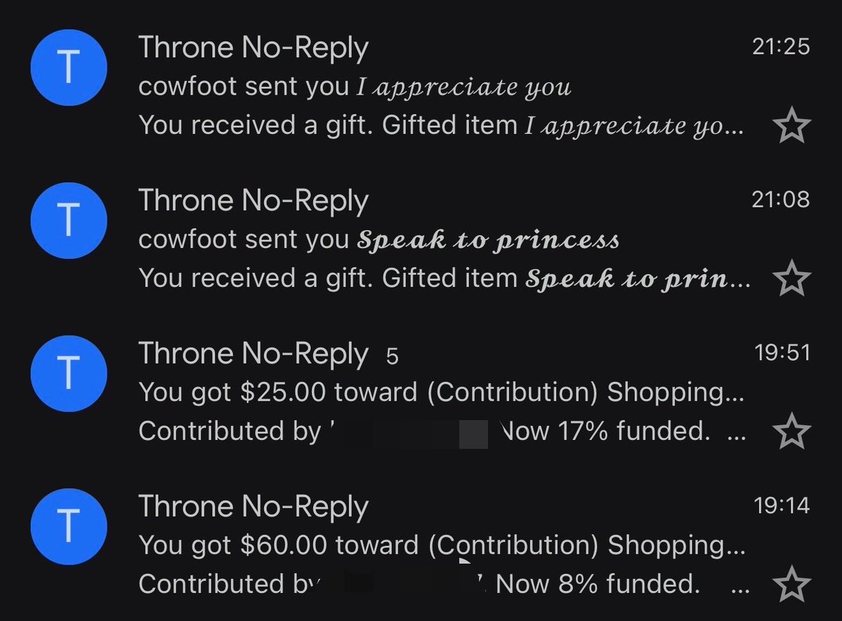 Spoilprincessm's tweet photo. Logan keeps pumping into my crowdfund, be like Logan, tell me how good it feels pumping into my shopping addiction.🤤 https://t.co/qXhwlG6rPi