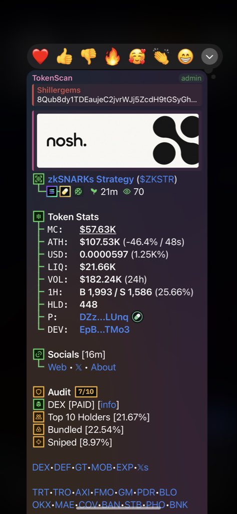 huntercalls1's tweet photo. Watch your entry on $ZKSTR
Gamble for now (high risk)
CA>

8Qub8dy1TDEaujeC2jvrWJj5ZcdH9tGSyGhXJxM8PKN5 https://t.co/LrNffZbfrN
