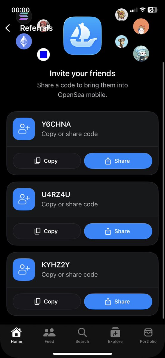 odysseusss0's tweet photo. Opensea referral code; https://t.co/Kb4DiMKUL2