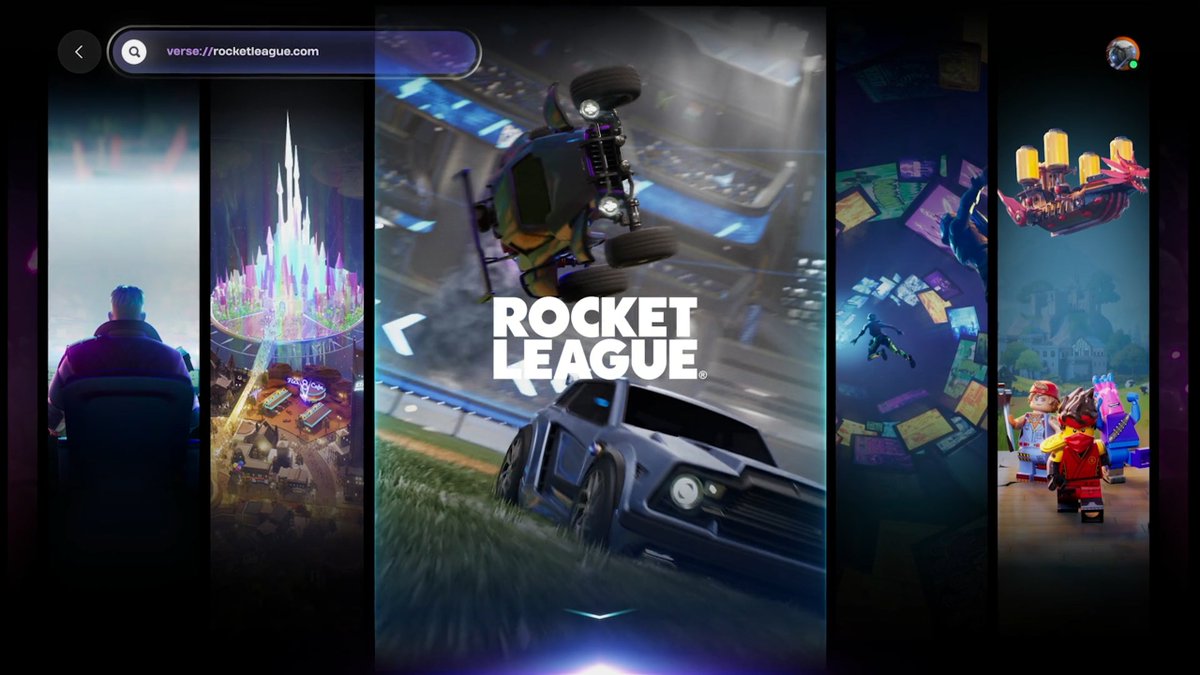 ShiinaBR's tweet photo. NEW LOOK AT ROCKET LEAGUE IN THE FORTNITE METAVERSE https://t.co/rD4Y9p4mn8