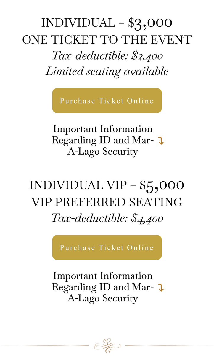 Villgecrazylady's tweet photo. Nothing says “citizen journalism” like $3,000 - $5,000 tickets and $30,000 - $100,000 tables https://t.co/EkM5vjFNQB
