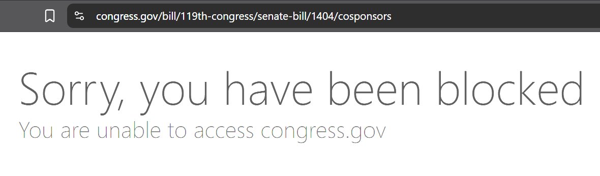 HIBFlocked's tweet photo. Y'all should block surveillance bills, not people. https://t.co/M66FsNxSTu