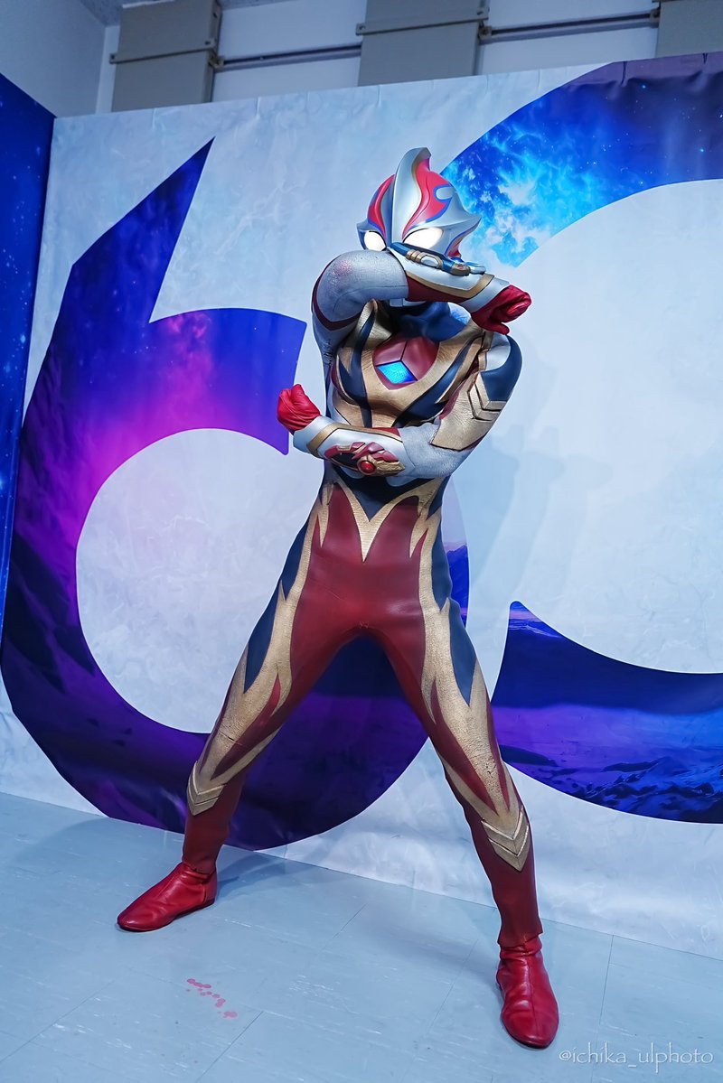 ichika_ulphoto's tweet photo. チェキ撮る間でフルモーションしてくれてかっこよかった〜！

 #ウルトラマンメビウス 
 #平成climax展 https://t.co/fUHaBn2aYq