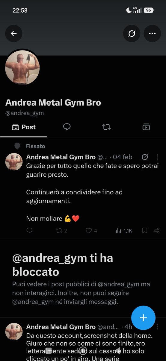 BadedAsss's tweet photo. Tagga infama e blocca ............
@andrea_gym ma vattene a fanculo
Ti sei fatto fare troppe pere dallo stato e ti è andato in pappa il cervello Oppure son le bombe che ti cali che ti rendono così?
Pro ucraina ...pro Israele .....pro a farselo mettere in culo? https://t.co/OgXY7py0Gp