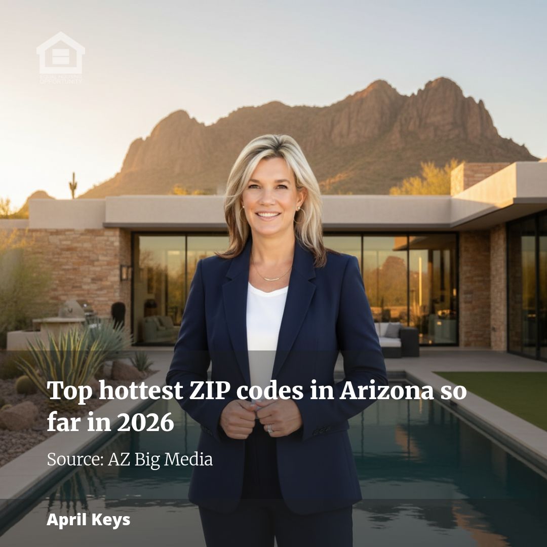 azAprilkeys's tweet photo. Top hottest ZIP codes in Arizona so far in 2026
Curious about where people are moving in Arizona as we look ahead to 2026? The data highlights some of the state’s most sought-after ZIP codes, with Surprise’s 85387 leading the way in move activity. Also making the list: ... https://t.co/rHt8dUgr5c