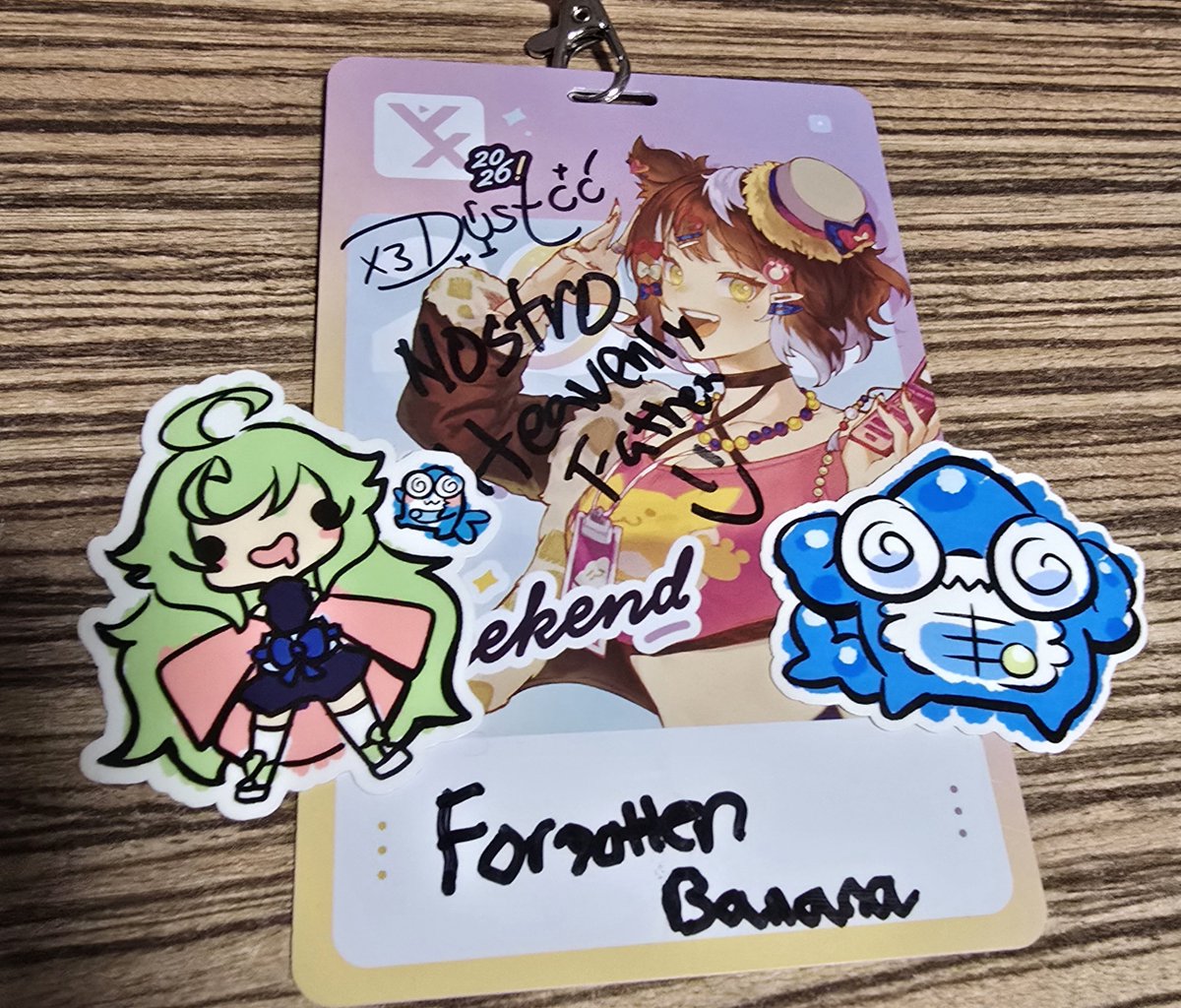 BananaForgotten's tweet photo. That's the end of Vexpo! First con in 8 years, First time travelling alone, First time meeting people from my communities and First time in a long time getting to have this level of joy. 

I am glad I got to meet my friends, x3Dustco, Nostro, Heavenly Father and Talented Artists https://t.co/ZH35TcfuU5