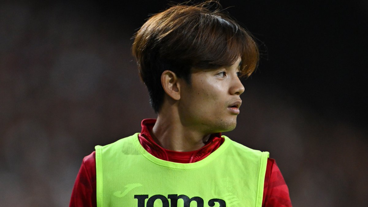 GoalJP_Official's tweet photo. 🇪🇸 日本人選手の立場危うく… 🇯🇵

バレンシア対ソシエダ、佐藤龍之介＆久保建英はどちらも出場せず…久保は4戦連続ベンチで完全に序列を下げる。

試合はソシエダの勝利に終わる。91分にバレネチェアが劇的な勝ち越しゴール。

バレンシア 2-3 ソシエダ https://t.co/xw9lek7Pms