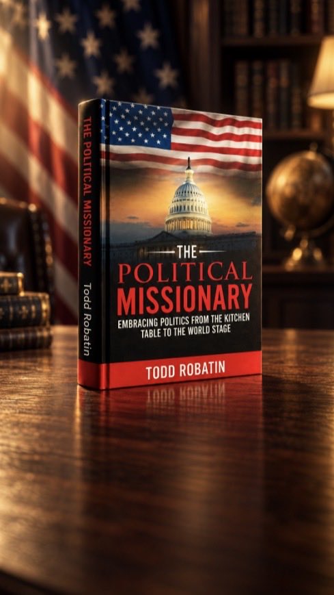 RobatinTodd's tweet photo. Why did I write The Political Missionary?

Because I believe we've been told a lie—that faith and politics don't mix. https://t.co/rXygqHx1f8