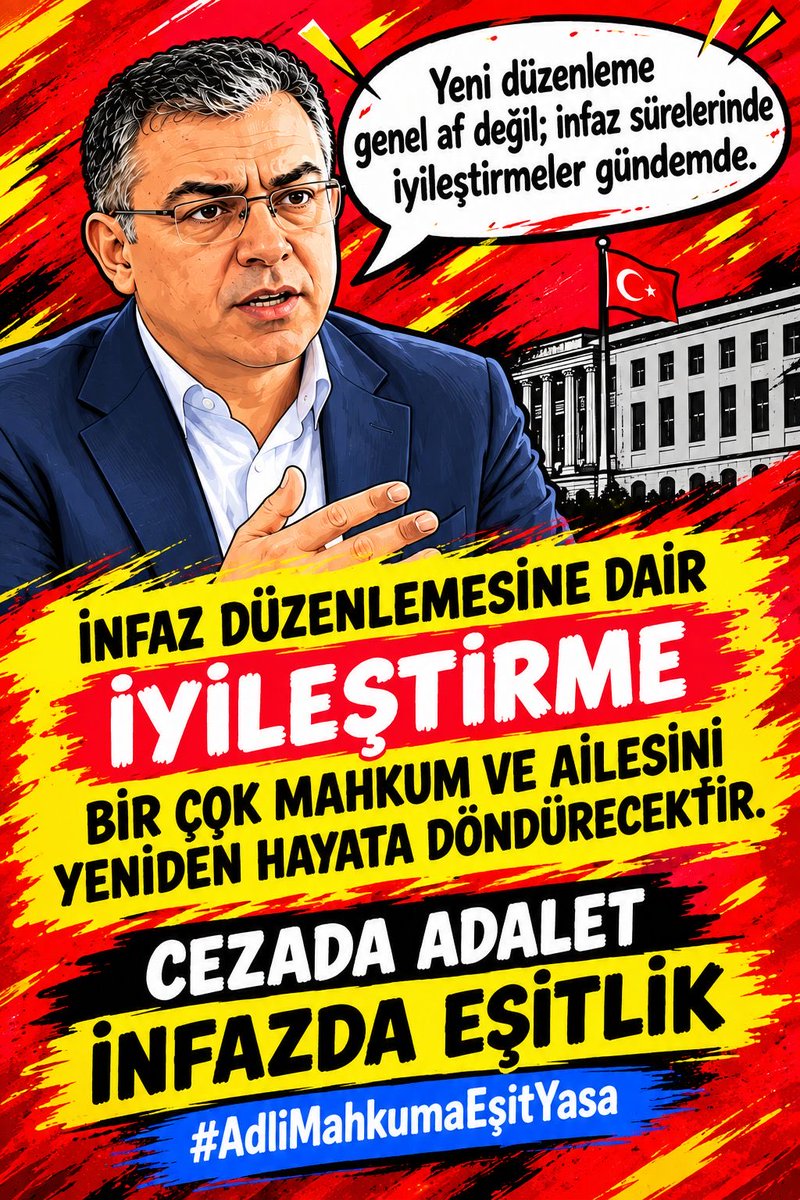 AfHaktir's tweet photo. Cezaevinin dışında da hayatını bekleyerek sürdüren aileler var.
Bir anne evladını, bir eş eşini, bir çocuk babasını bekliyor.
Her geçen gün bir ailenin özlemi büyüyor.
Adli mahkum ertelenmemeli

#AdliMahkumaEşitYasa

CEZADA ADALET İNFAZDA EŞİTLİK
@abakingurlek @ceyhanburakab https://t.co/gyo3SlFn36