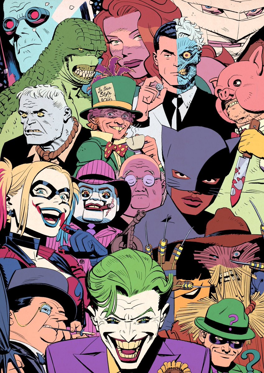 JonathanASlate1's tweet photo. Batman Rogues 🦇

By Leonardo Romero. https://t.co/IEO2APZb3Q