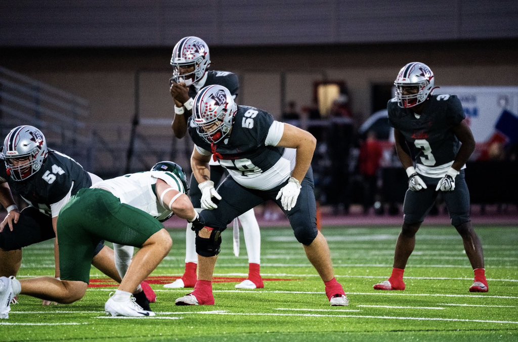 LBBroncoFB's tweet photo. Offensive player of the game!! Colton Crocker!! #ALLIN https://t.co/tffcEKIolX