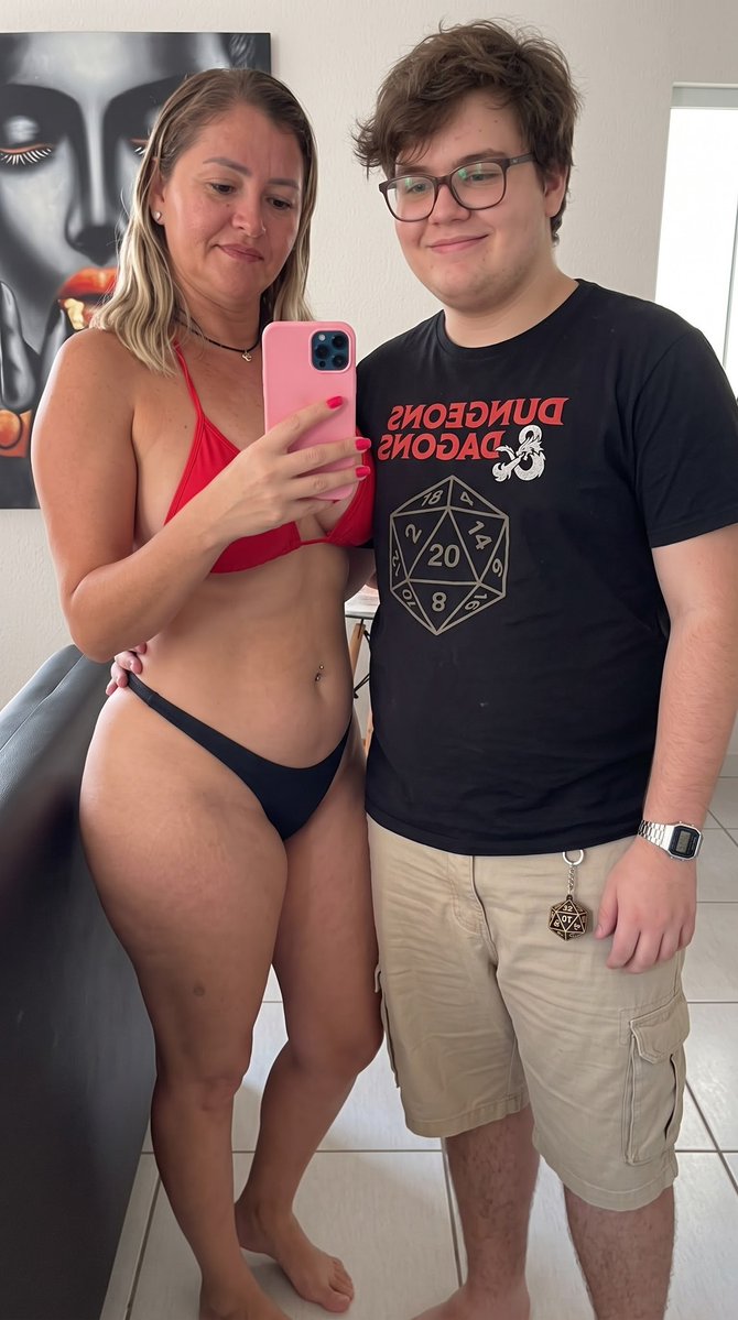 CucksonBrazil20's tweet photo. Eu e minha mamãe

#Cuckokd #cuckson #bbc #bully https://t.co/VrjZ6PCHso