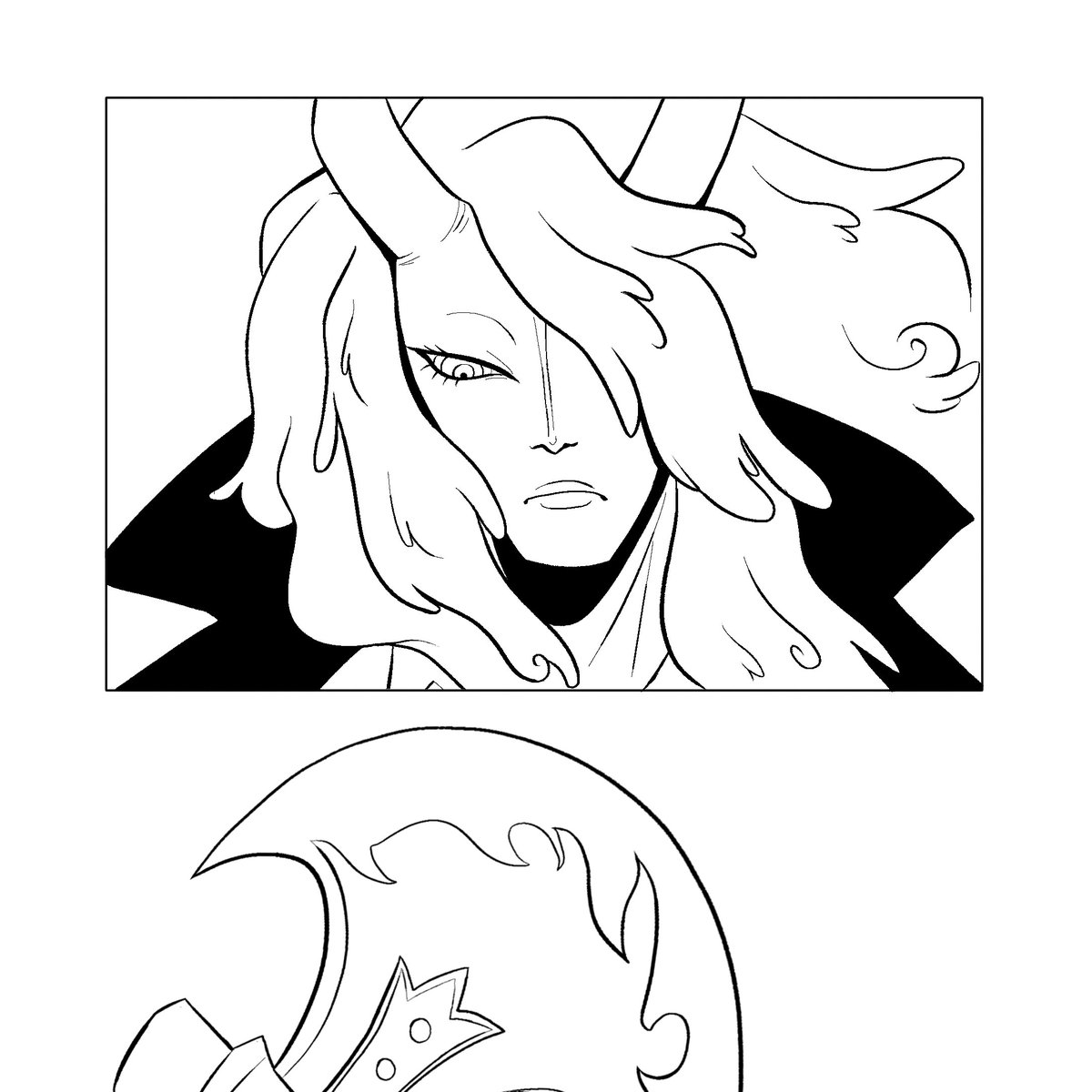 opalstinker's tweet photo. My favourite part of the wip. Drawing imu. https://t.co/JS5jS9S6Rr