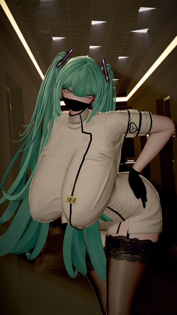kuro2002nekoVRC's tweet photo. おは！
ヘビーな1TBナース初音ミクだよ！ https://t.co/I0vcrsmymE