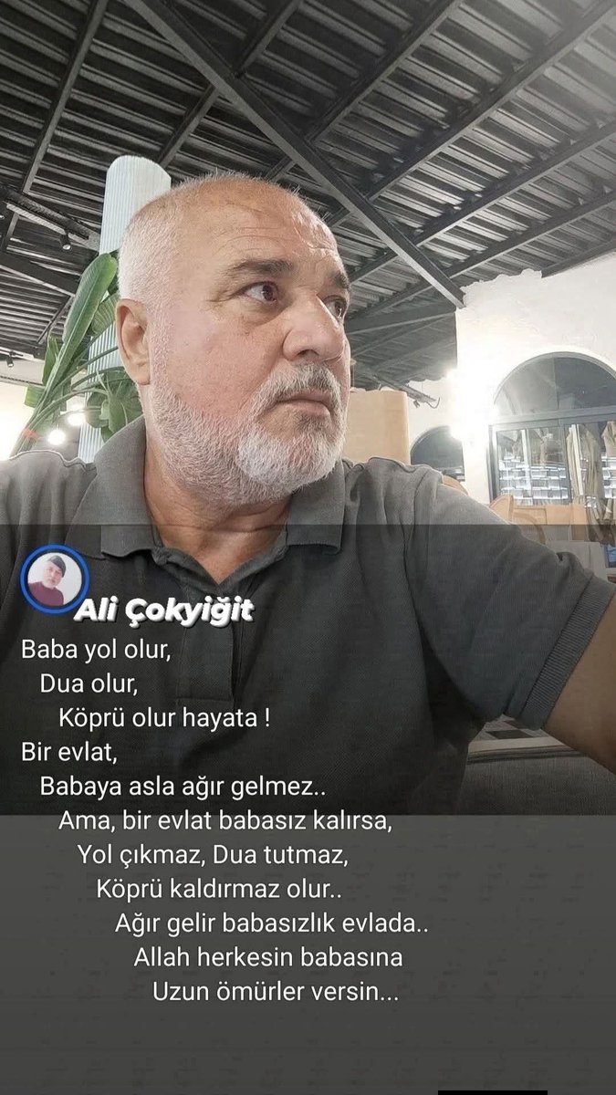 AliOKYT2's tweet photo. 🥊... 
        Baba Evlatlarına... 
           Yol Olur, Dua Olur... 
               Köprü Olur Hayata!... https://t.co/BT9yhagl3v
