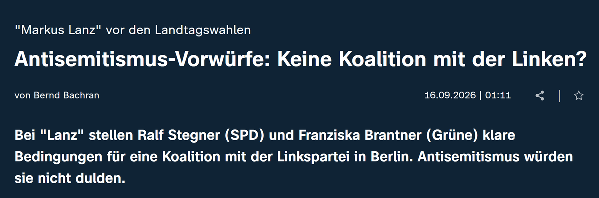 Hosenmaus1's tweet photo. Ich bin gespannt, ob #Grüne und #SPD ihr Wort halten und nicht mit der #dieLinke in eine Koalition gehen.
#Brantner hatte dies aufgrund der antisemitische Positionen ausgeschlossen.
Vor der Wahl - Nach der Wahl, jetzt zeigt sich, wer Rückgrat hat. #niewiederistjetzt https://t.co/N5q0Rm1pzp