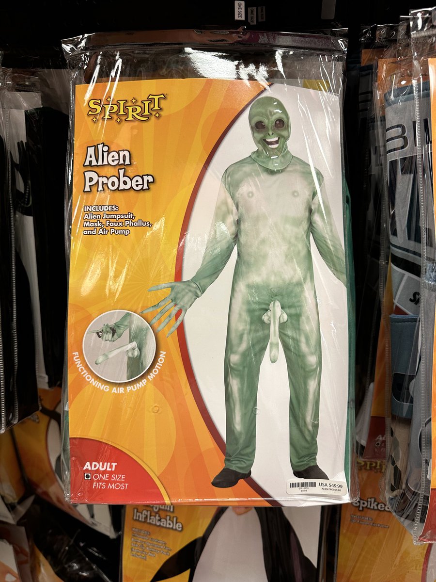 HelmutTheThird's tweet photo. what the actual fuck did i find at @SpiritHalloween #Halloween https://t.co/CvhTZLbORi