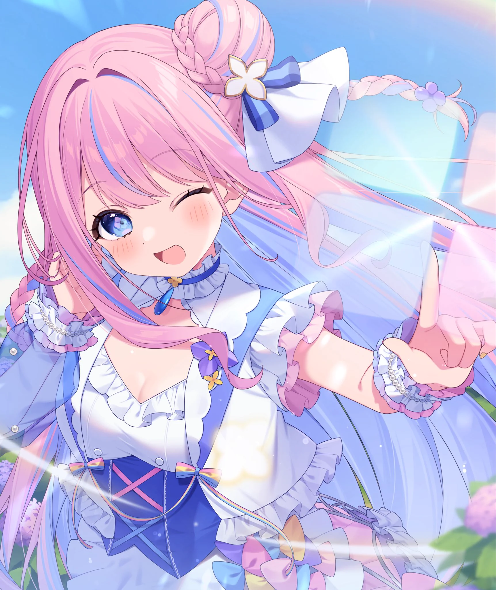 手毬はなん💐🌈1/21に3D化㊗️七変化あじさいVtuber (@temari_hanan) / X