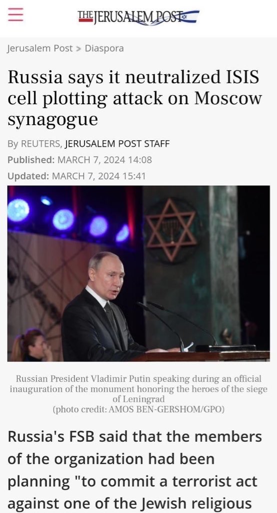 WeimarWorlds's tweet photo. Quite interesting, because during the same week, a mall was attacked in Russia.

Stop expecting jewish puppets to save you. That’s what these “world leaders” are. https://t.co/DGugeMrm7q