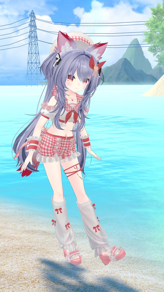 akari_vr_jp's tweet photo. カラバリがたくさんあってとても楽しい！
（こちらはセルフ撮影）
#tailshop https://t.co/5JJF2I05nv