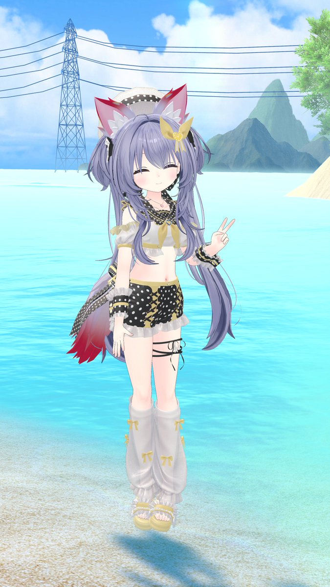 akari_vr_jp's tweet photo. カラバリがたくさんあってとても楽しい！
（こちらはセルフ撮影）
#tailshop https://t.co/5JJF2I05nv