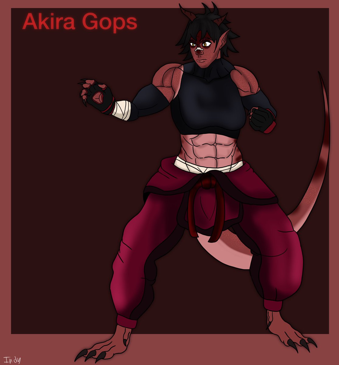 IndragonSaur's tweet photo. Akira Gops
#digitalart #artistsontwitter #TalesofDragonHier #digitalartists #oc #Originalcharacter #characterdesign #creaturedesign #artwt #ocart #Rugops https://t.co/u9dejdiw0z