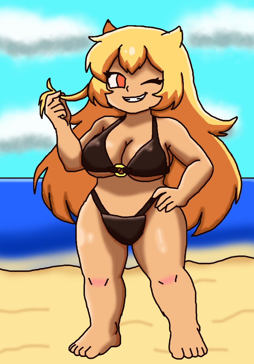 Mario2694180353's tweet photo. Dia 20 luma con bikini, como dime la dinamica de traje de coneja termino con ruby ahora vamos con los trajes de baño de cada de mis ocs siendo la ultima que hare antes que se acabe el mes para llegar el mes de terror https://t.co/fFK2j8Bgyg