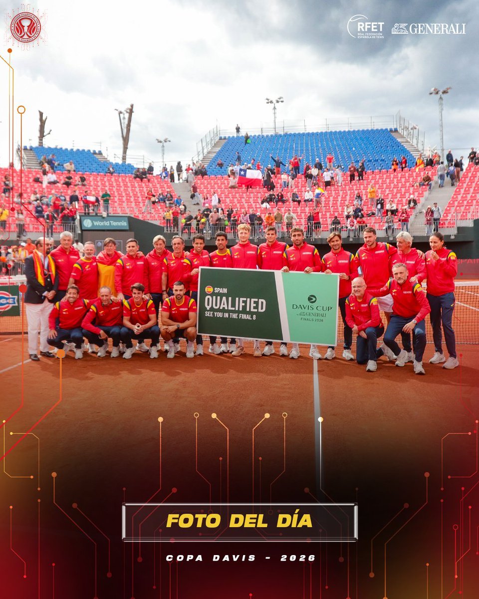 MartinLandaluc's tweet photo. Gran semana, debut de ensueño con un equipazo y estamos en la final de la @DavisCup
Muy orgulloso de formar parte de Este grupo. https://t.co/KizofcpYc1