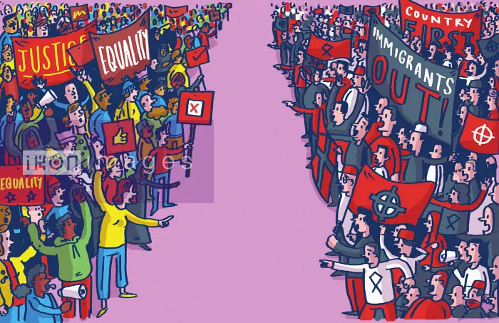 Michael__Huemer's tweet photo. I’m not sure left-wing extremists understand how much they contribute to right-wing extremism. Extremists on both sides feed each other, but the left especially feeds the right. Here, I explain why.
https://t.co/zaP9pj0yxt https://t.co/EP5hdOBnnz