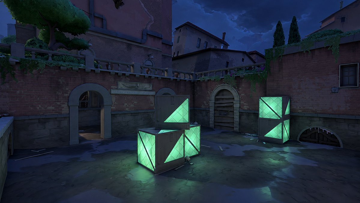 ValorantUpdated's tweet photo. VALORANT NEEDS night time versions of its maps 

Just imagine how good these would look in-game 😔 https://t.co/fvr4QQfv1y