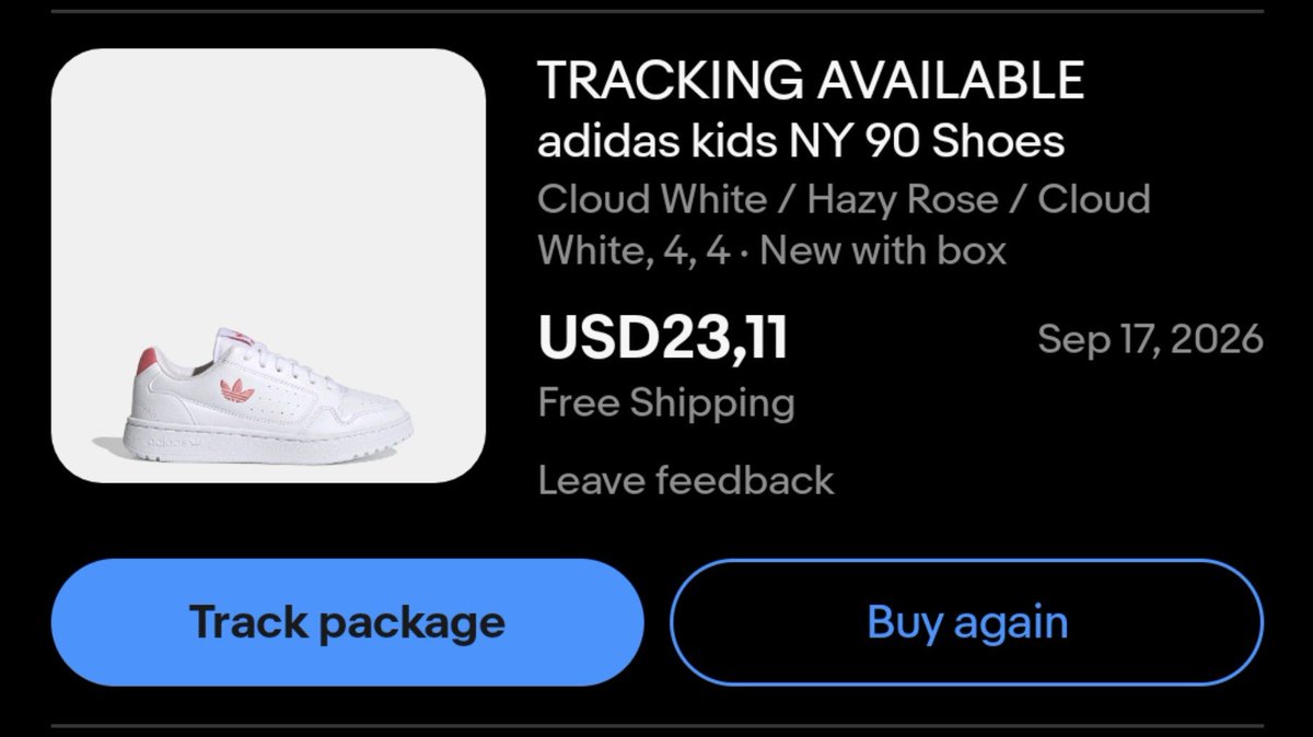 JM___29_'s tweet photo. Hay ofertas Adidas en eBay, compre estos zapatos con la tarjeta de Venezuela, según mañana llega al courier así que les comentaré el precio total a Venezuela. https://t.co/bRdsW4DZTZ