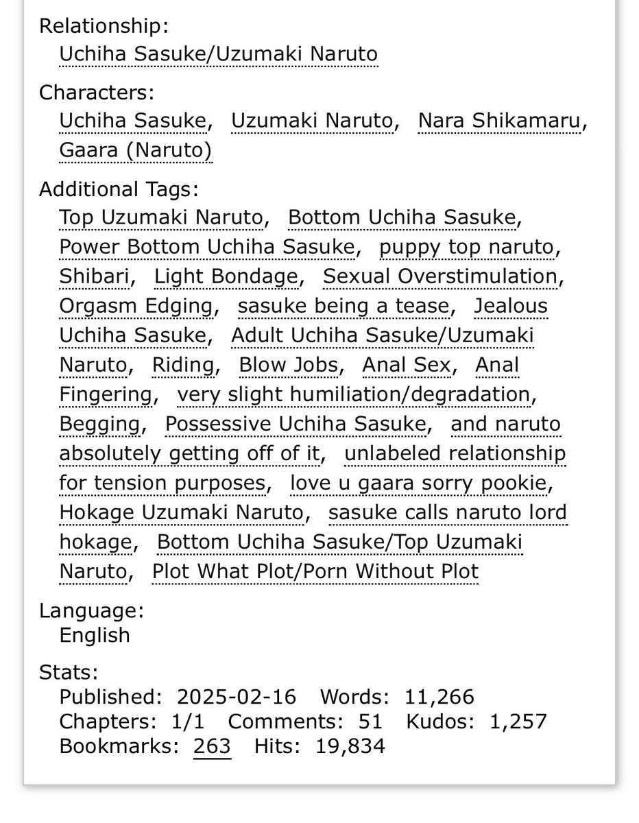 narusasuist's tweet photo. i’m yours to claim, i’m yours to tame 

tags: light bondage, power bottom!sasuke, pathetic/puppy top!naruto, possessive/jealous  uchiha sasuke, orgasm edging, 

🔗: https://t.co/Ohc1nn1PtC

(repost) https://t.co/OtW7EV9MN0