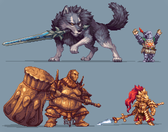 VideoArtGame's tweet photo. Pixel art | Dark Souls

Artist: @ahruon https://t.co/l0KgEgClZb