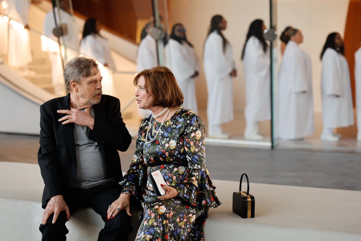 MightyMike616's tweet photo. George Lucas was worried nobody would show up to his party.

The Lucas Museum of Narrative Art celebrated its opening in Los Angeles, and Mellody Hobson revealed that Lucas was genuinely concerned about whether Hollywood would come out to support it.

He probably didn’t need to worry.

Steven Spielberg, Harrison Ford, Mark Hamill, Tom Cruise, Leonardo DiCaprio, Robert De Niro, Oprah Winfrey and Christopher Nolan were among the people who showed up to celebrate.

The museum officially opens to the public September 22 and includes more than 40,000 works spanning illustration, comics, cinema and other forms of narrative art.

I got my ticket!