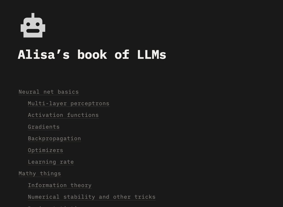0x0SojalSec's tweet photo. OpenAI researcher "Alisa Liu" had 57 interviews before joining OpenAI, and then She open-sourced her entire study notes job/learning process.

- her LLM study notes
- her math interview notes
- a full honest write-up of the job process

If you are preparing for research scientist / MTS roles, this is the highest-signal material available right now.

You can use her notes or her topic list to study on your own. That’s rare. Don’t waste it.