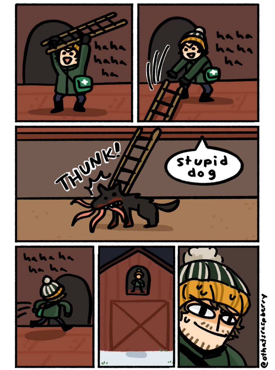 othatsraspberry's tweet photo. someone said the Resident Evil movie protag felt like a character from one of my comics https://t.co/gTWbQTZyM5