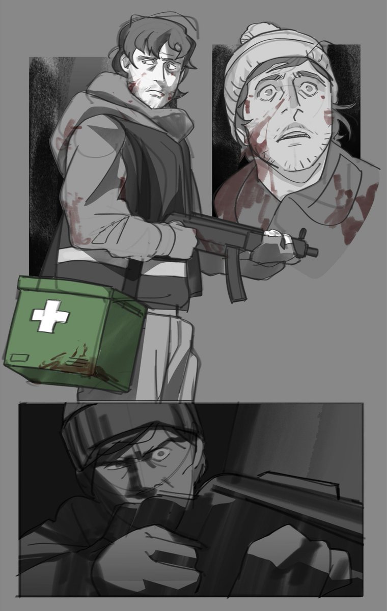 abedhjart's tweet photo. #ResidentEvil     
Brian was fun ngl https://t.co/ghNTToEW51