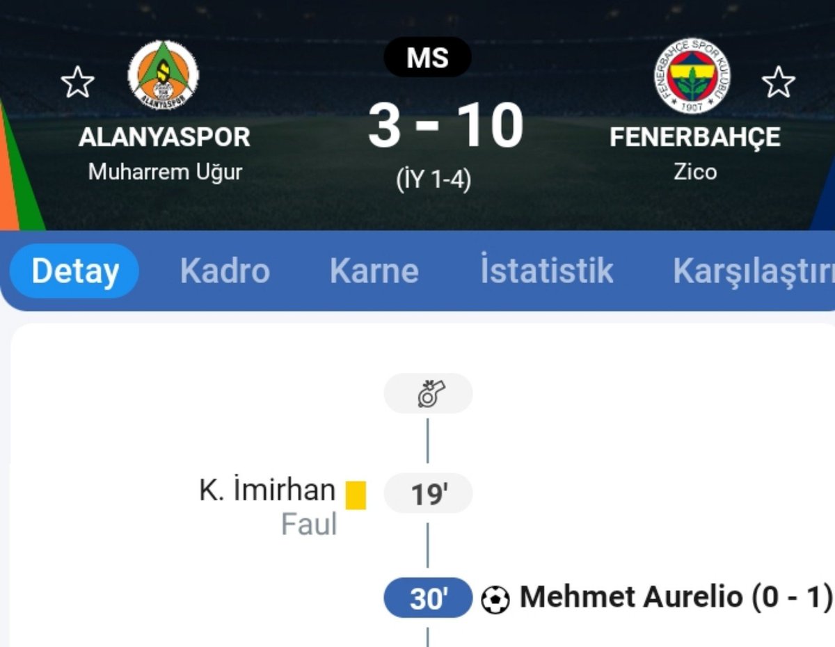 oSercan1's tweet photo. Ismailci veletler dün doğduğu için   bilmez,kulüp tarihinde atılan en fazla gol 2008 Alanya maçına ait. https://t.co/cUyW2Z2aHa