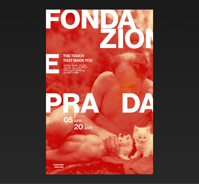 aaluowan's tweet photo. Design should be provocative, but never pointlessly. It needs to use that friction to clearly convey both the message and the means. A poster I made back in academia that help launch start an art direction. https://t.co/4yPJ34rPdh